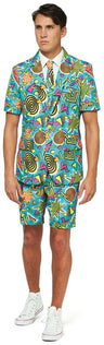 Suitmeister Men's Summer Suits SUMMER Retro Blue 90's Icons