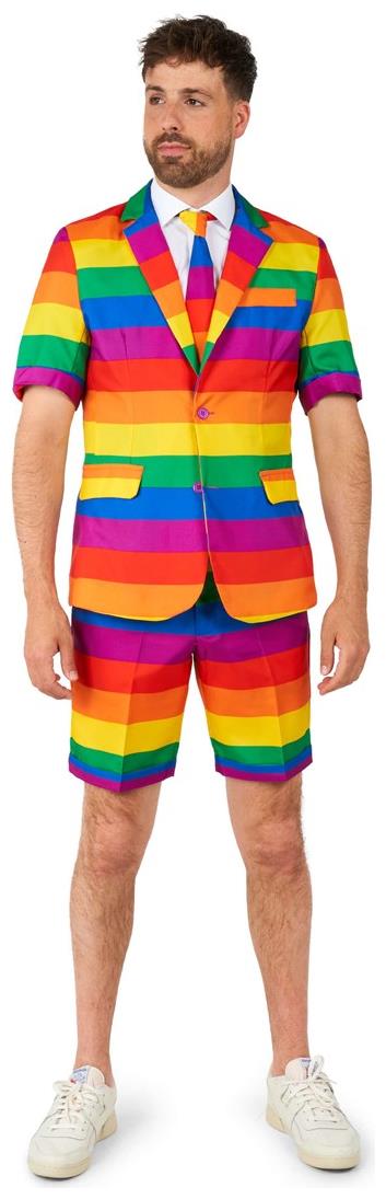 Suitmeister Men's Summer Suits SUMMER Rainbow