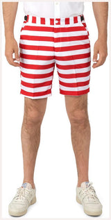 Stylish Suitmeister Men's Summer USA Flag Suit for 4th of July Parties Summer Events and Celebrations