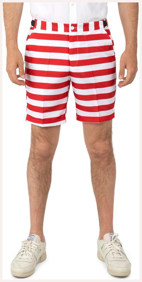 Stylish Suitmeister Men's Summer USA Flag Suit for 4th of July Parties Summer Events and Celebrations