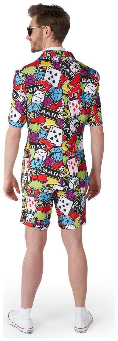 Suitmeister Men's Summer Suits SUMMER Casino Icons