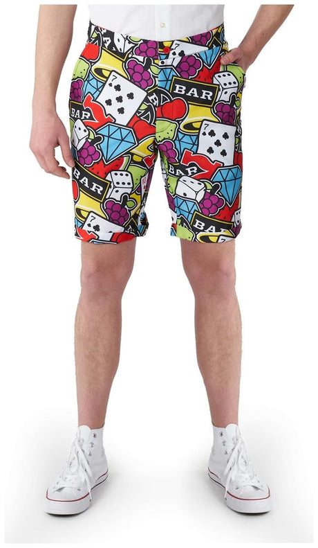Suitmeister Men's Summer Suits SUMMER Casino Icons