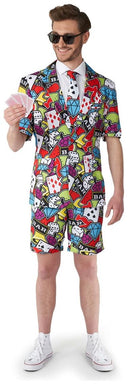 Suitmeister Men's Summer Suits SUMMER Casino Icons