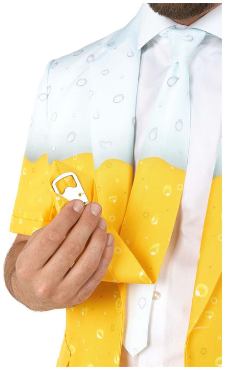 Summer Premium Beer Themed Suit for Fun Parties and Festive Celebrations