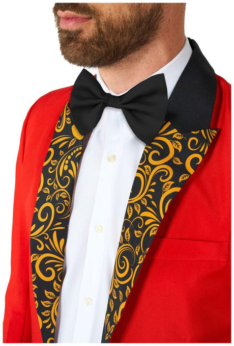 Suitmeister Men's Suits Circus Tailcoat Suit Red
