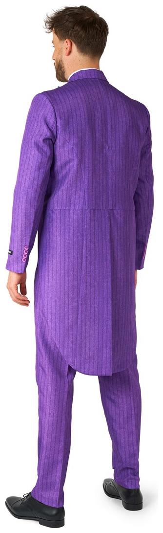 Suitmeister JokerT Tailcoat Suit Purple for Halloween Cosplay Parties and Superhero Events