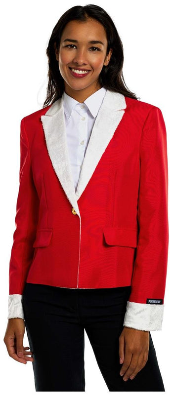 Suitmeister Women's Blazers WMNS Santa Faux Fur
