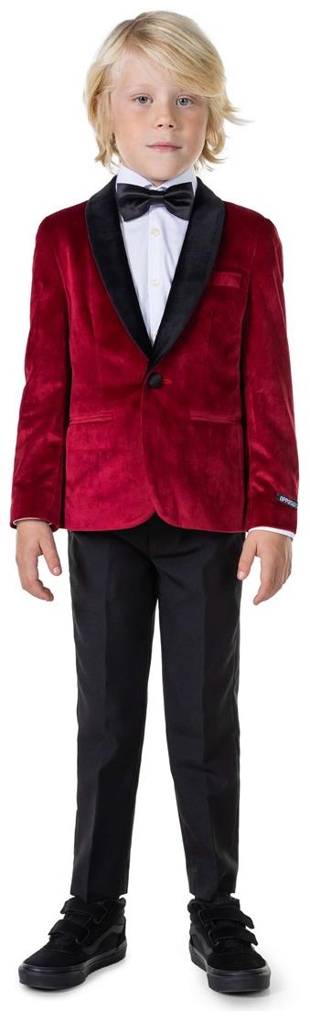 OppoSuits Deluxe Boys' Blazers BOYS Dinner Jacket - Burgundy