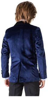 OppoSuits Deluxe Boys Dinner Jacket Deep Navy for Parties Events and Formal Occasions