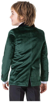 OppoSuits Deluxe Boys' Blazers BOYS Dinner Jacket - Rich Green