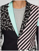 OppoSuits Deluxe Men's Blazers Retro - Cut & Sew - Black