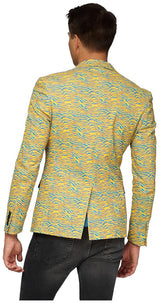 OppoSuits Deluxe 80's Animal Blazer for Retro Parties Fashion Events and Playful Celebrations
