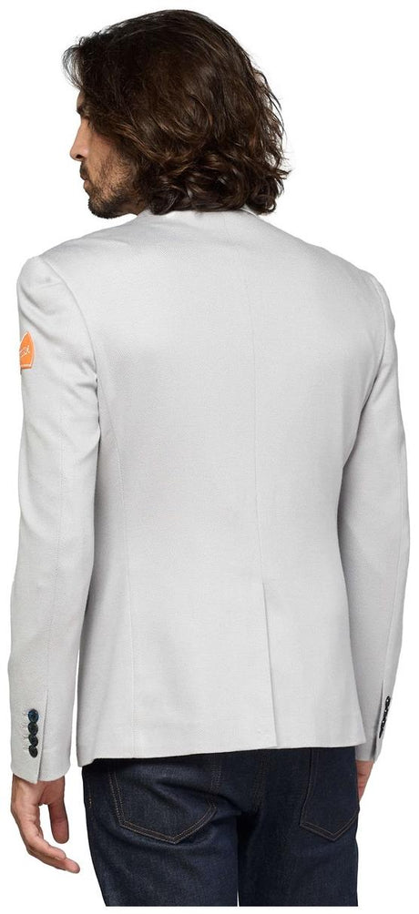 OppoSuits Deluxe Men's Blazers Supportswear - Sports Jersey - Soft Grey