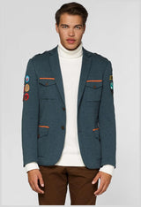 OppoSuits Deluxe Men's Blazers Uniform - Park Ranger - Forest Green