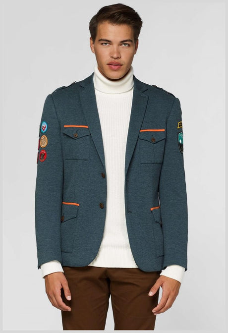 OppoSuits Deluxe Men's Blazers Uniform - Park Ranger - Forest Green