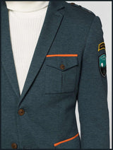 OppoSuits Deluxe Men's Blazers Uniform - Park Ranger - Forest Green