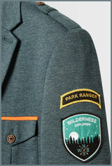 OppoSuits Deluxe Men's Blazers Uniform - Park Ranger - Forest Green
