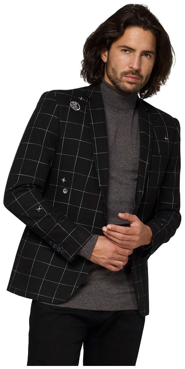 OppoSuits Deluxe Men's Blazer for Sophisticated Fashion Statement and Unique Event Outfits
