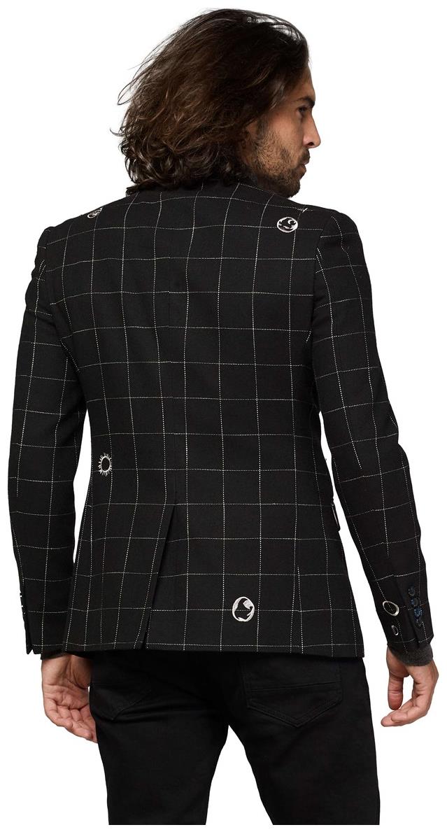 OppoSuits Deluxe Men's Blazers Outer Space - Galaxy Map - Black