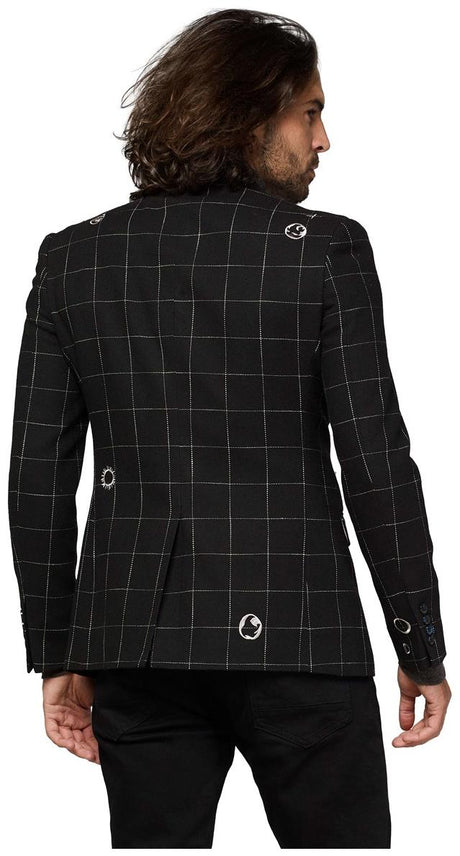 OppoSuits Deluxe Men's Blazers Outer Space - Galaxy Map - Black