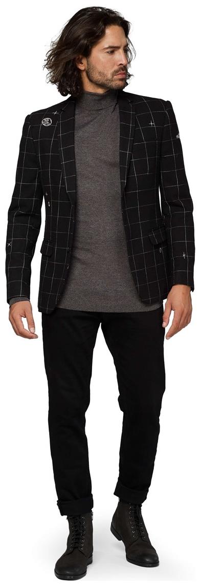 OppoSuits Deluxe Men's Blazer for Sophisticated Fashion Statement and Unique Event Outfits