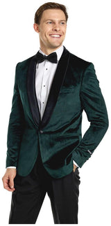 OppoSuits Deluxe Men's Blazers Dinner Jacket - Rich Green