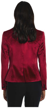 Elegant OppoSuits Deluxe Women's Blazers Burgundy Dinner Jacket for Holiday Parties and Formal Events