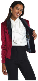 OppoSuits Deluxe Women's Blazers Womens Dinner Jacket - Burgundy