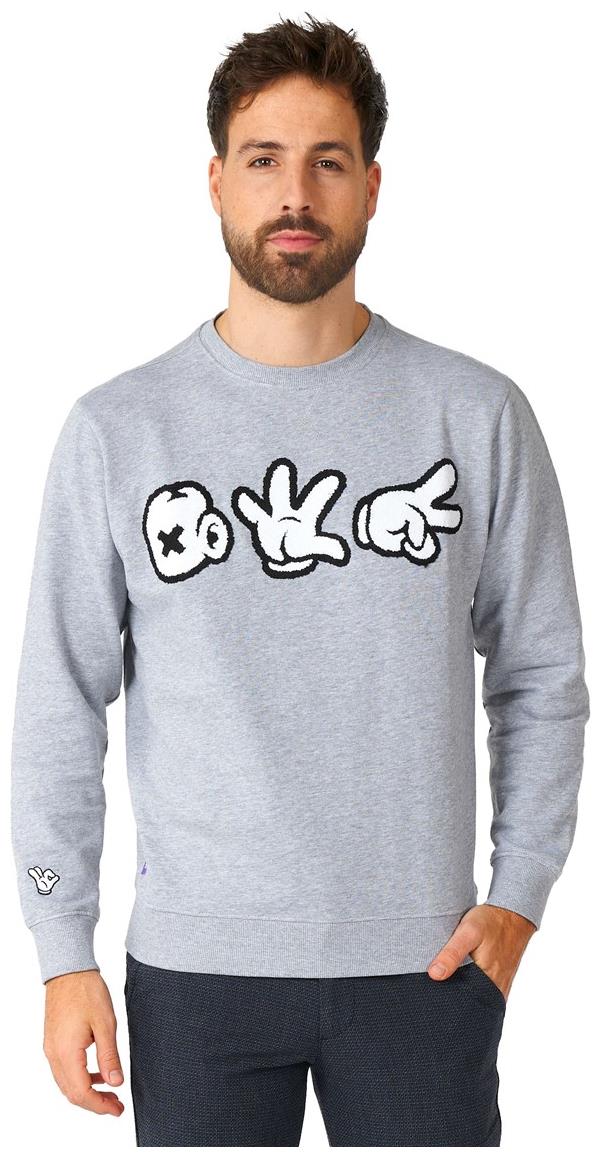 OppoSuits Deluxe Hands of Chance Sweater for Retro Style Parties and Casual Wear