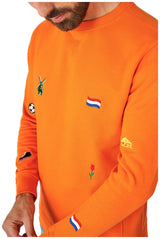 Deluxe OppoSuits Hup Holland Sweater for Sports Events and Dutch Soccer Games
