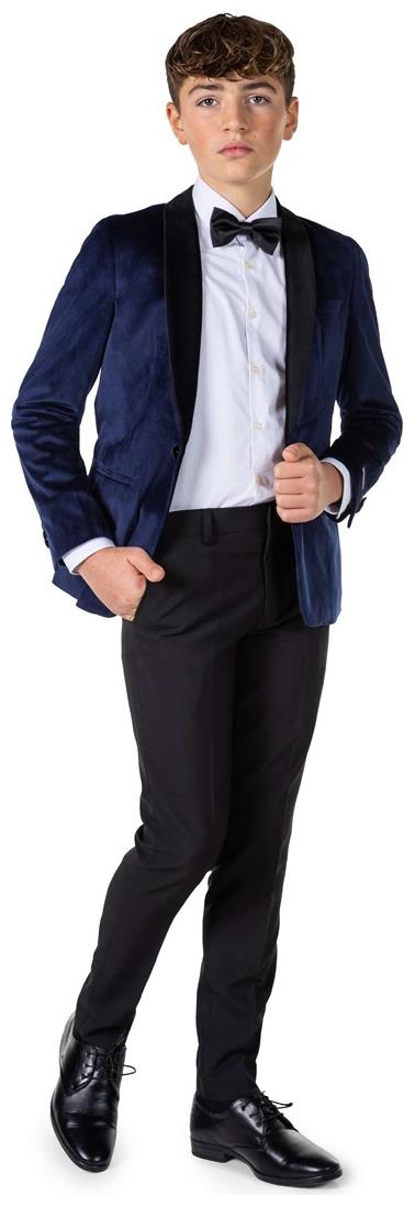 OppoSuits Deluxe Deep Navy Blazer for Teen Boys Parties Prom Events and Celebrations