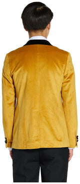 OppoSuits Deluxe Teen Boys' Blazers TEEN BOYS Dinner Jacket - Gold