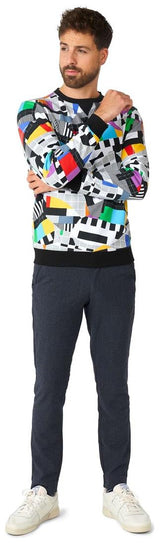 Stylish OppoSuits Men's Sweaters Testival for Retro-Themed Parties and Everyday Comfort