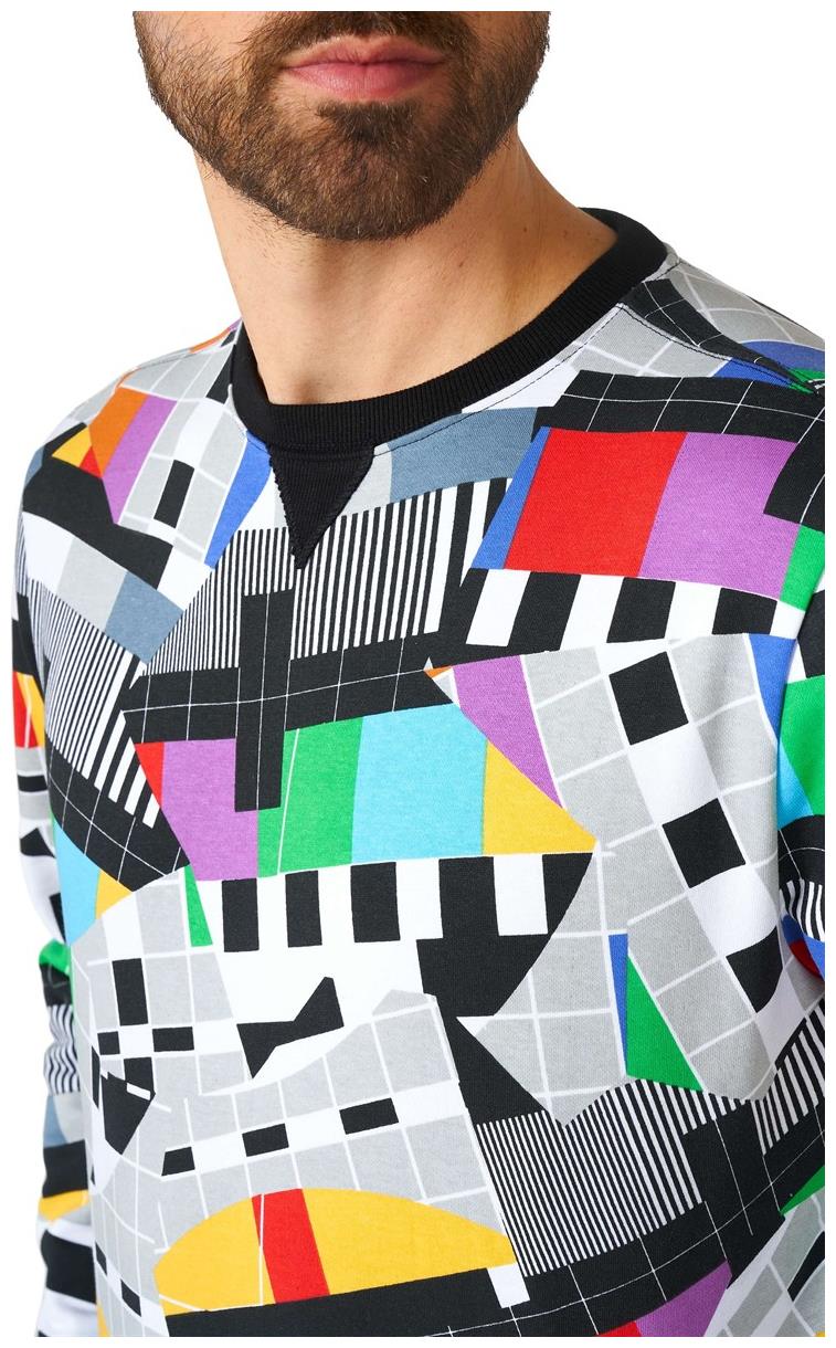 Stylish OppoSuits Men's Sweaters Testival for Retro-Themed Parties and Everyday Comfort