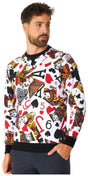 OppoSuits Men's Sweaters King of Clubs