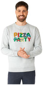 OppoSuits Men's Sweaters TMNTT Pizza Party