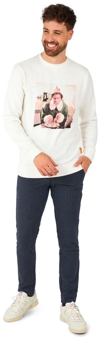 OppoSuits Men's Sweaters ElfT - Buddy's Dinner