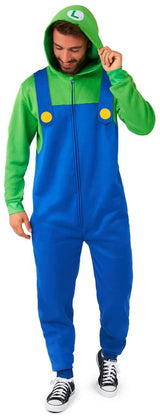 OppoSuits Adults' Onesies Luigi Onesie