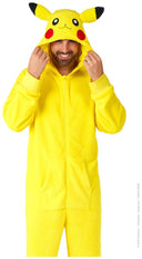 RADYAN Pikachu Onesie - Adult Zipper Closure Costume for Cozy Relaxation product image showing the product clearly