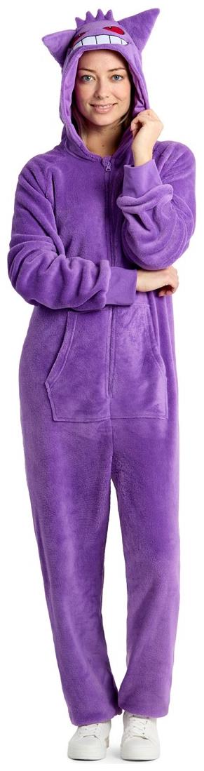 RADYAN Gengar Onesie - Adult Costume with Zipper Closure for Cozy Comfort product image showing the product clearly