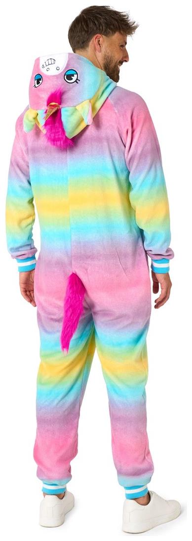 RADYAN Unicorn Onesie - Adult Zipper Closure Costume for Cozy Relaxation product image showing the product clearly