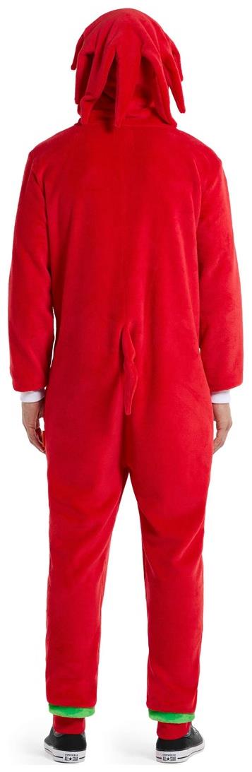 Cozy OppoSuits Knuckles Onesie for Halloween Parties and Cosplay Events