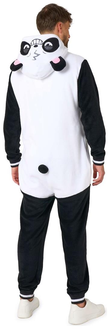 Cozy OppoSuits Panda Onesie for Relaxing Lounges and Fun Costume Events