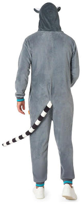 Comfortable OppoSuits Lemur Onesie for Fun Dress Up Parties and Cozy Home Wear