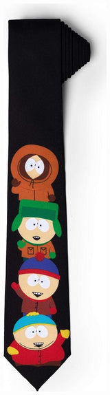 OppoSuits South Park Tie for Fans of Cartman Kenny Stan and Kyle