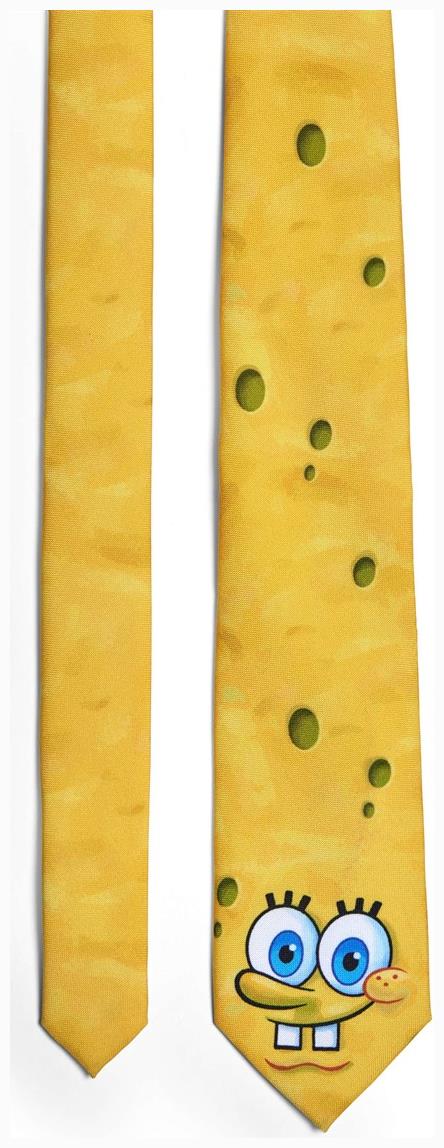 OppoSuits Men's Ties SpongebobT Tie - Sponge
