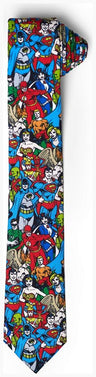 OppoSuits Men's Ties DC ComicsT Tie - Justice League