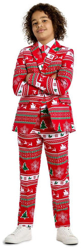 OppoSuits Boys Winter Wonderland Suit for Holiday Parties Christmas Celebrations and Family Gatherings