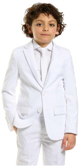 Stylish Boys' White Knight Suit for Weddings Birthday Parties and Special Occasions