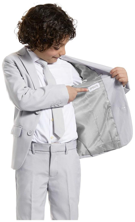 OppoSuits Boys' Suits BOYS Groovy Grey